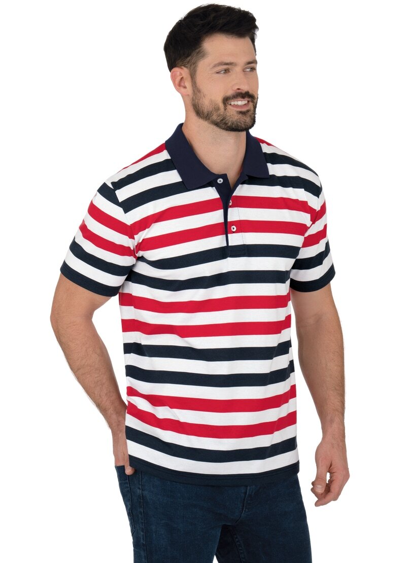 Trigema Poloshirt »TRIGEMA Poloshirt aus DELUXE-Single-Jersey«, (1 tlg.) von Trigema