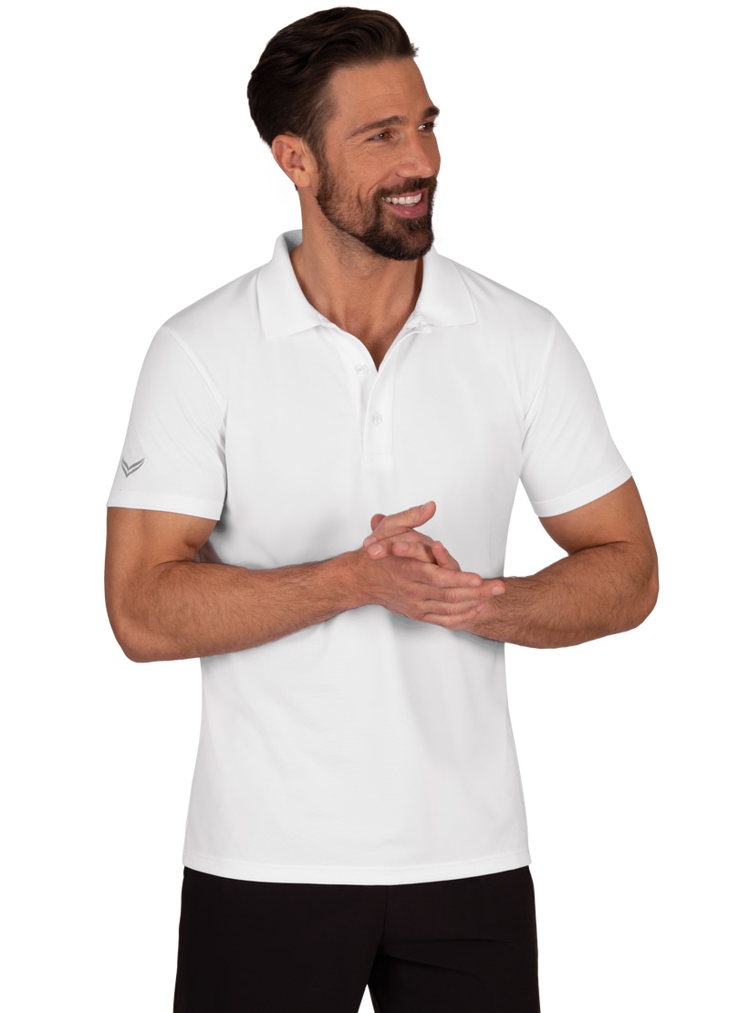 Trigema Poloshirt »TRIGEMA Poloshirt aus Polyester mit Knopfleiste«, (1 tlg.) von Trigema