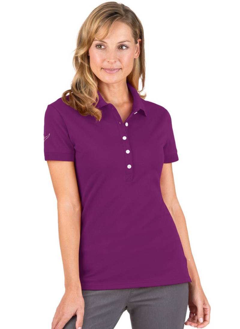 Trigema Poloshirt »TRIGEMA Poloshirt mit Kristallsteinen«, (1 tlg.) von Trigema