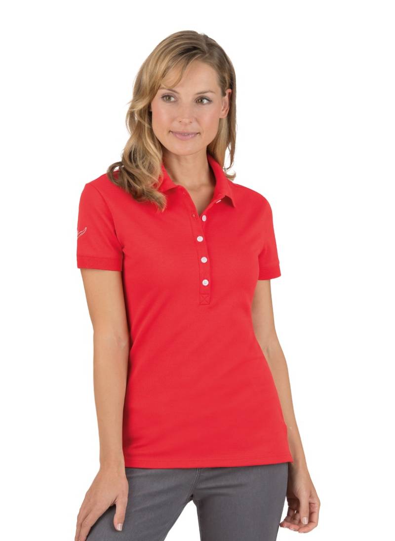 Trigema Poloshirt »TRIGEMA Poloshirt mit Kristallsteinen«, (1 tlg.) von Trigema