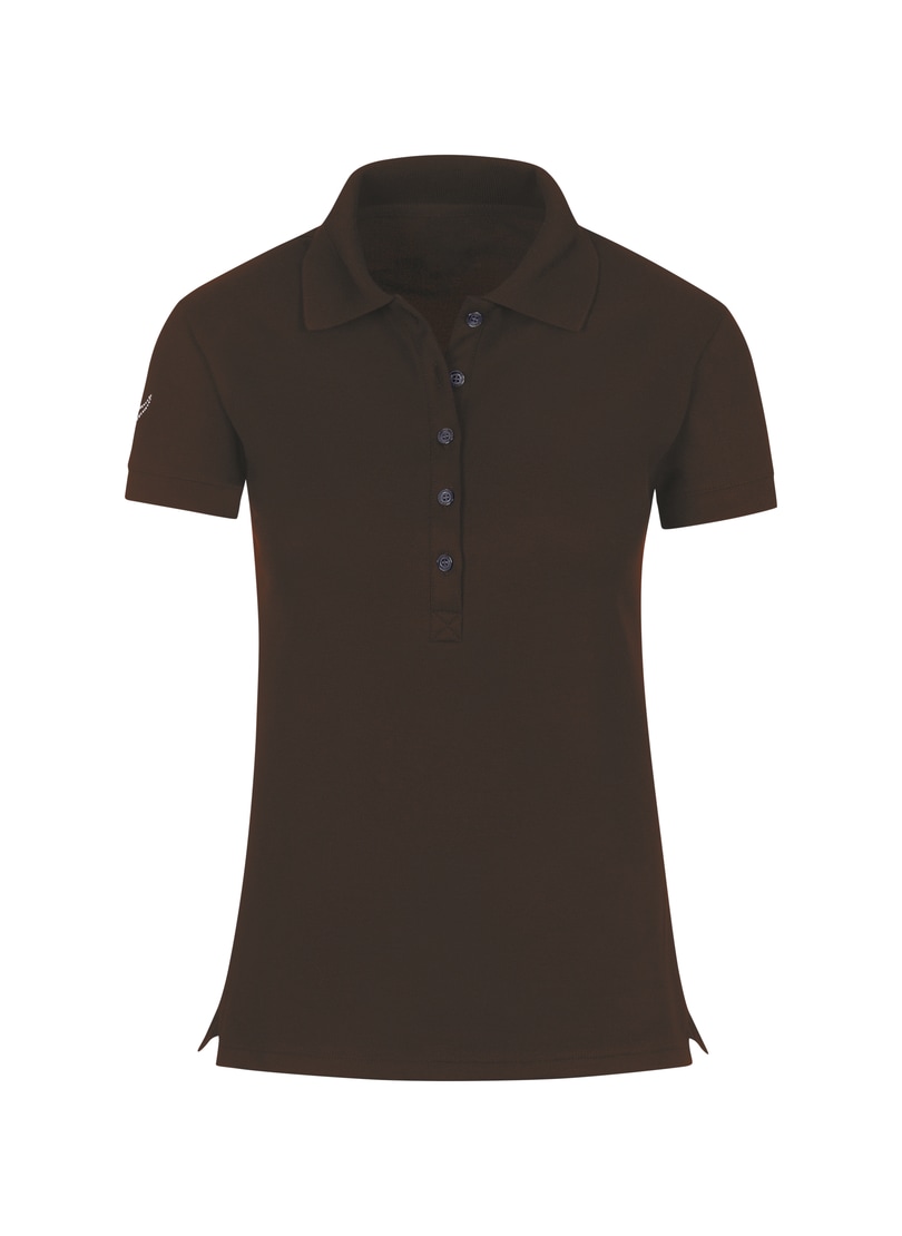 Trigema Poloshirt »TRIGEMA Poloshirt mit Kristallsteinen«, (1 tlg.) von Trigema