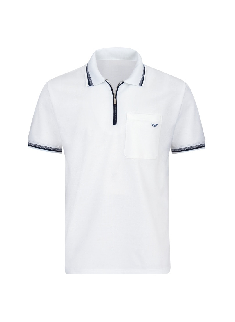 Trigema Poloshirt »TRIGEMA Poloshirt mit Reissverschluss«, (1 tlg.) von Trigema