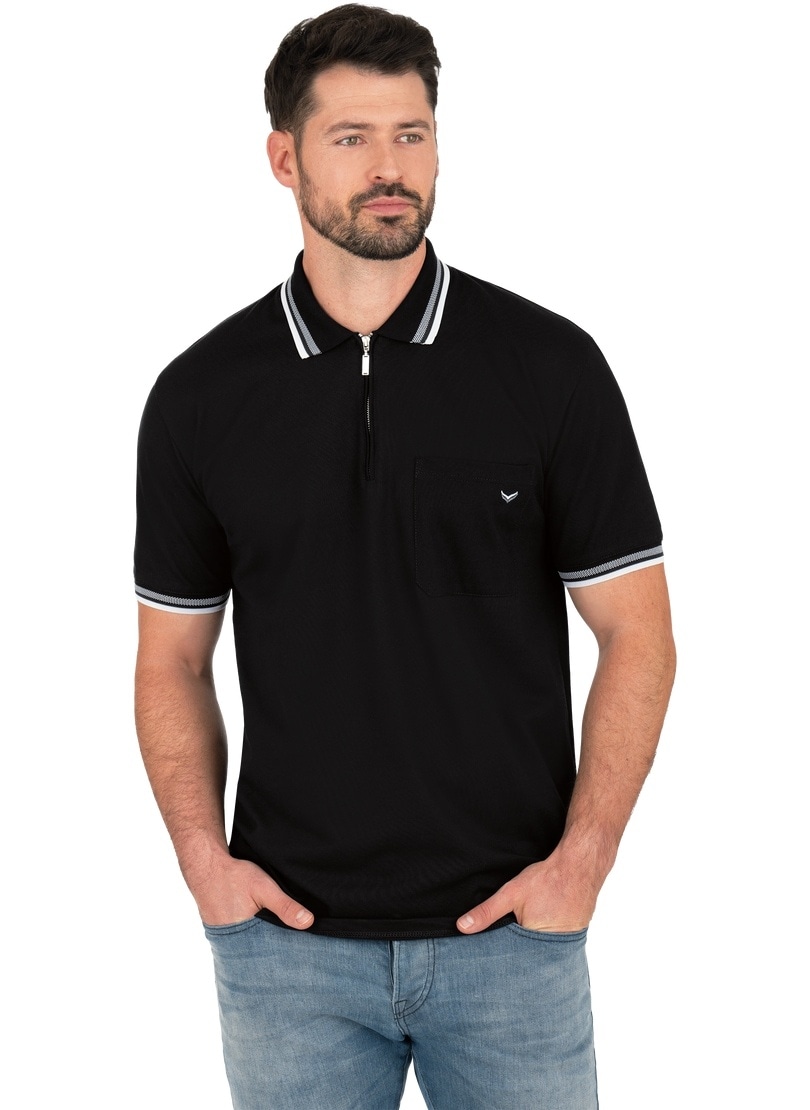 Trigema Poloshirt »TRIGEMA Poloshirt mit Reissverschluss«, (1 tlg.) von Trigema