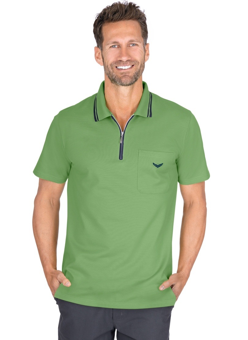 Trigema Poloshirt »TRIGEMA Poloshirt mit Reissverschluss«, (1 tlg.) von Trigema