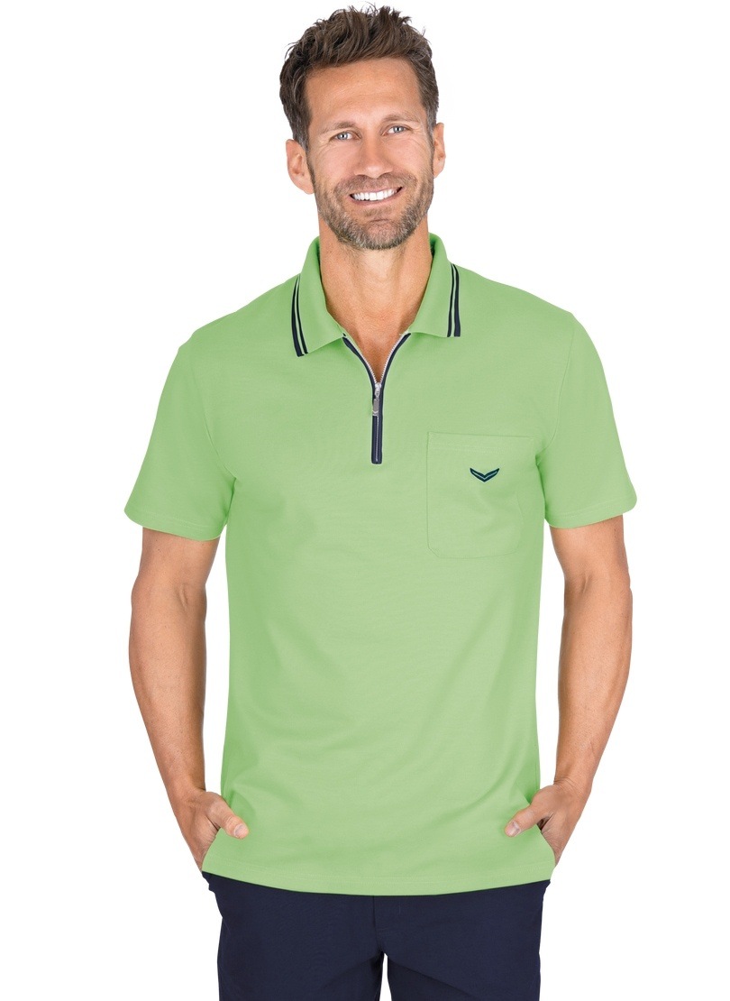 Trigema Poloshirt »TRIGEMA Poloshirt mit Reissverschluss«, (1 tlg.) von Trigema