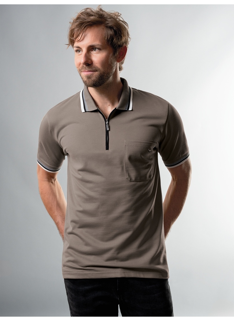 Trigema Poloshirt »TRIGEMA Poloshirt mit Reissverschluss«, (1 tlg.) von Trigema