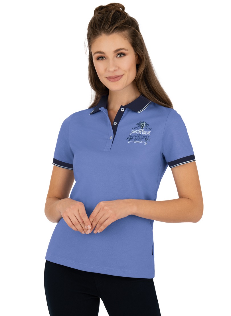 Trigema Poloshirt »TRIGEMA Poloshirt mit maritimem Druckmotiv«, (1 tlg.) Trigema Poloshirt »TRIGEMA Poloshirt mit maritimem Druckmotiv«, (1 tlg.) von Trigema