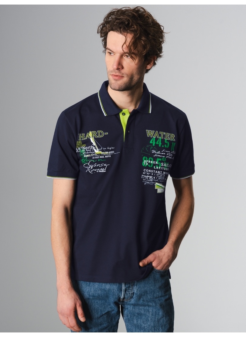 Trigema Poloshirt »TRIGEMA Poloshirt mit maritimem Printmotiv«, (1 tlg.) von Trigema