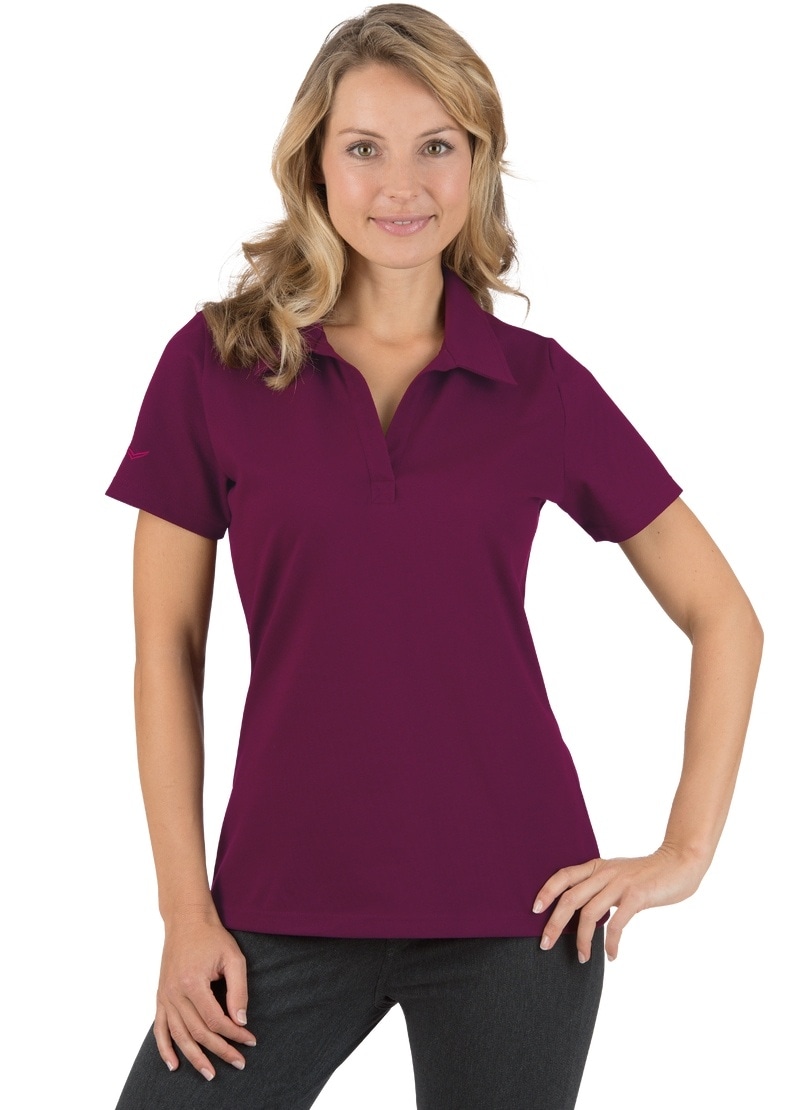 Trigema Poloshirt »TRIGEMA Poloshirt ohne Knopfleiste«, (1 tlg.) von Trigema