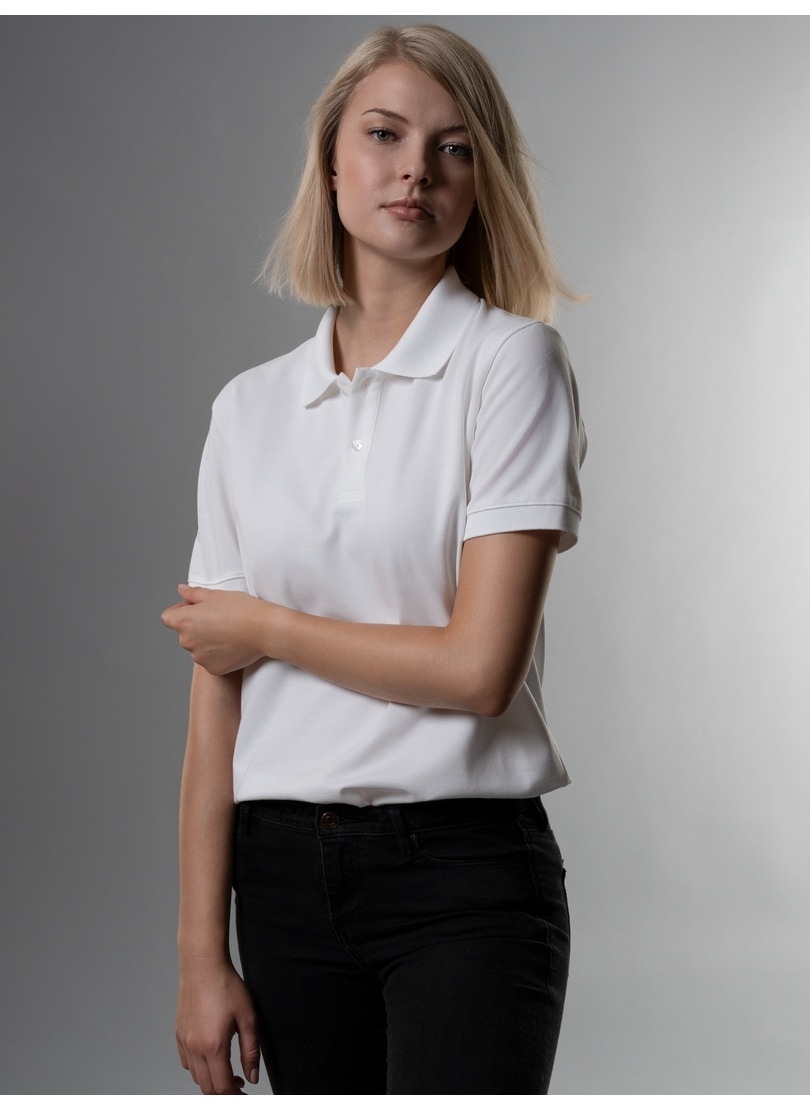Trigema Poloshirt »TRIGEMA Slim Fit Poloshirt aus DELUXE-Piqué«, (1 tlg.) von Trigema