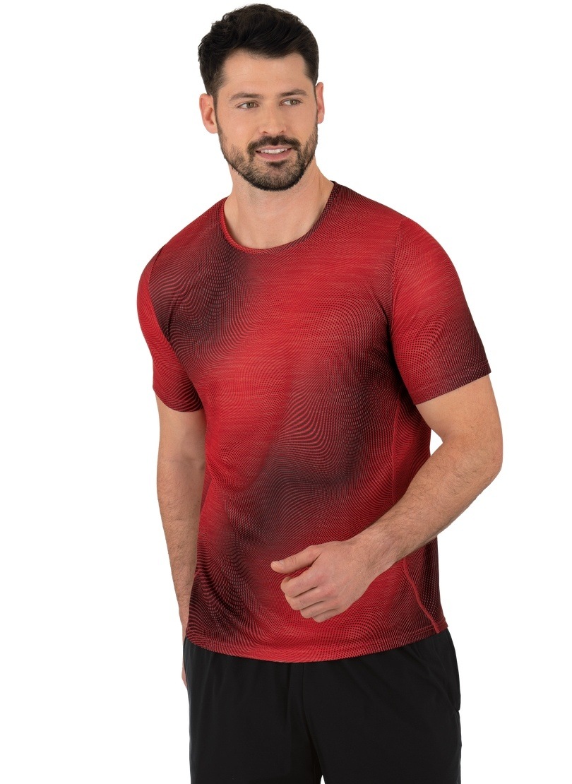 Trigema T-Shirt »TRIGEMA COOLMAX® Sportshirt mit modischem Druck«, (1 tlg.) von Trigema