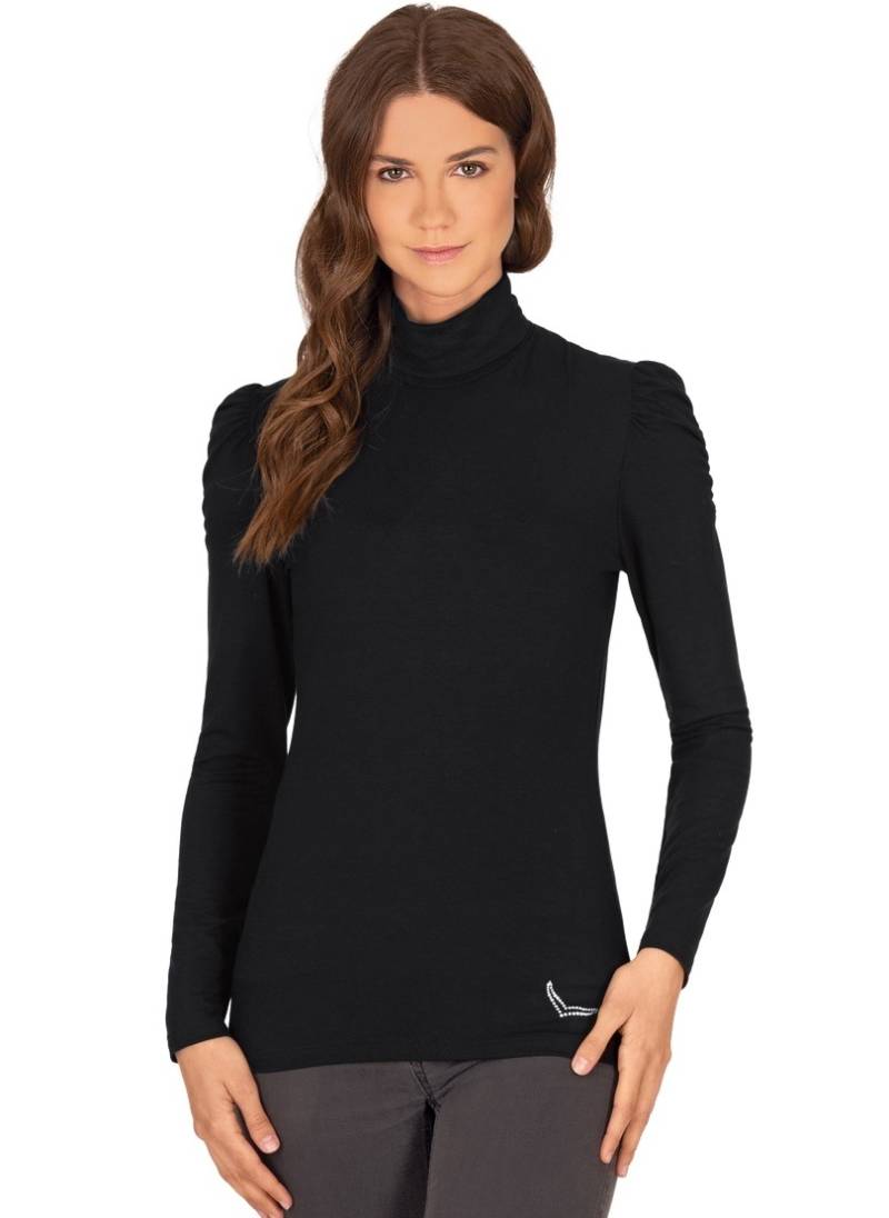 Trigema Rollkragenshirt »TRIGEMA Rollkragenshirt mit modischen Raffungen«, (1 tlg.) von Trigema