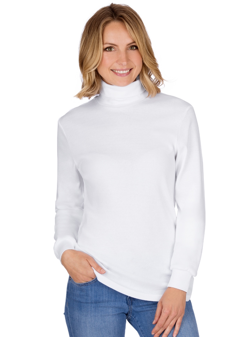 Trigema Rollkragenshirt »TRIGEMA Langarm Ski- und Sport-Rollkragenpullover«, (1 tlg.) Trigema Rollkragenshirt »TRIGEMA Langarm Ski- und Sport-Rollkragenpullover«, (1 tlg.) von Trigema