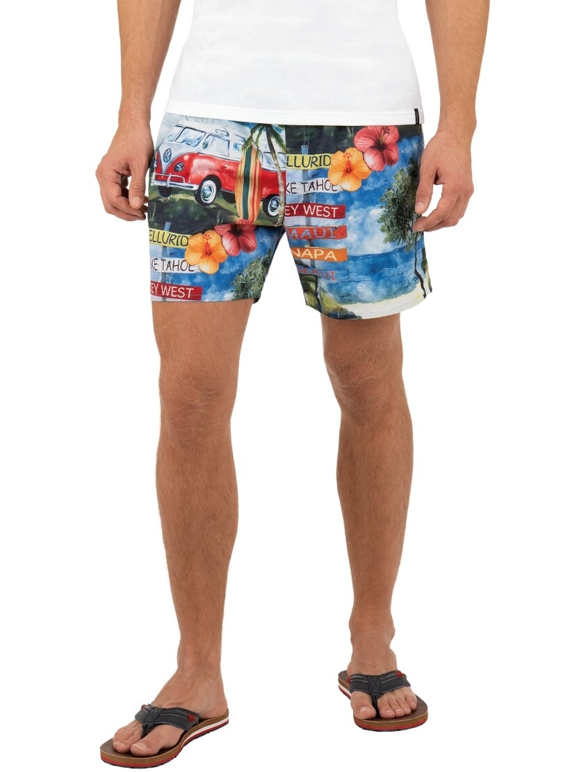 Trigema Shorts »TRIGEMA Bade-/Freizeitshorts mit Druckmotiv«, (1 tlg.) von Trigema