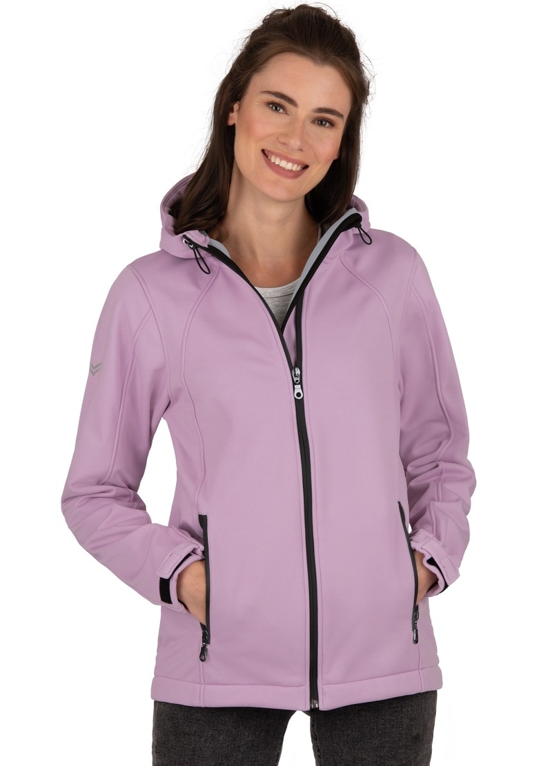 Trigema Softshelljacke »TRIGEMA Taillierte Softshell–Kapuzenjacke«, (1 St.) Trigema Softshelljacke »TRIGEMA Taillierte Softshell–Kapuzenjacke«, (1 St.) von Trigema