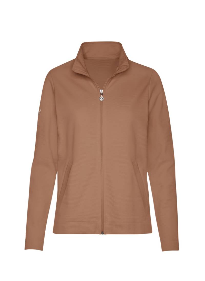 Trigema Sweatjacke »TRIGEMA Jacke mit funkelnden Strass-Steinen« von Trigema