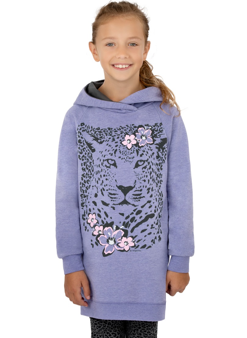 Trigema Sweatshirt »TRIGEMA Sweatkleid mit Kapuze und Animal Print« von Trigema