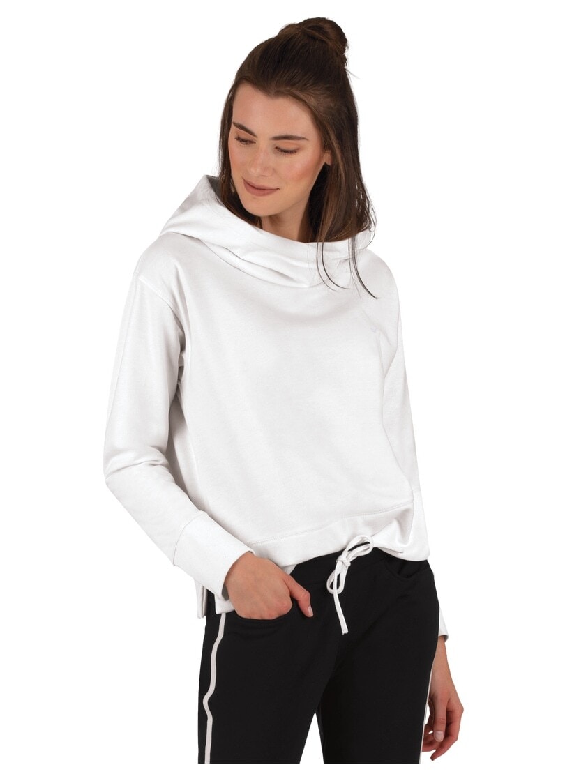 Trigema Sweatshirt »TRIGEMA Dünner Kapuzenpullover« von Trigema