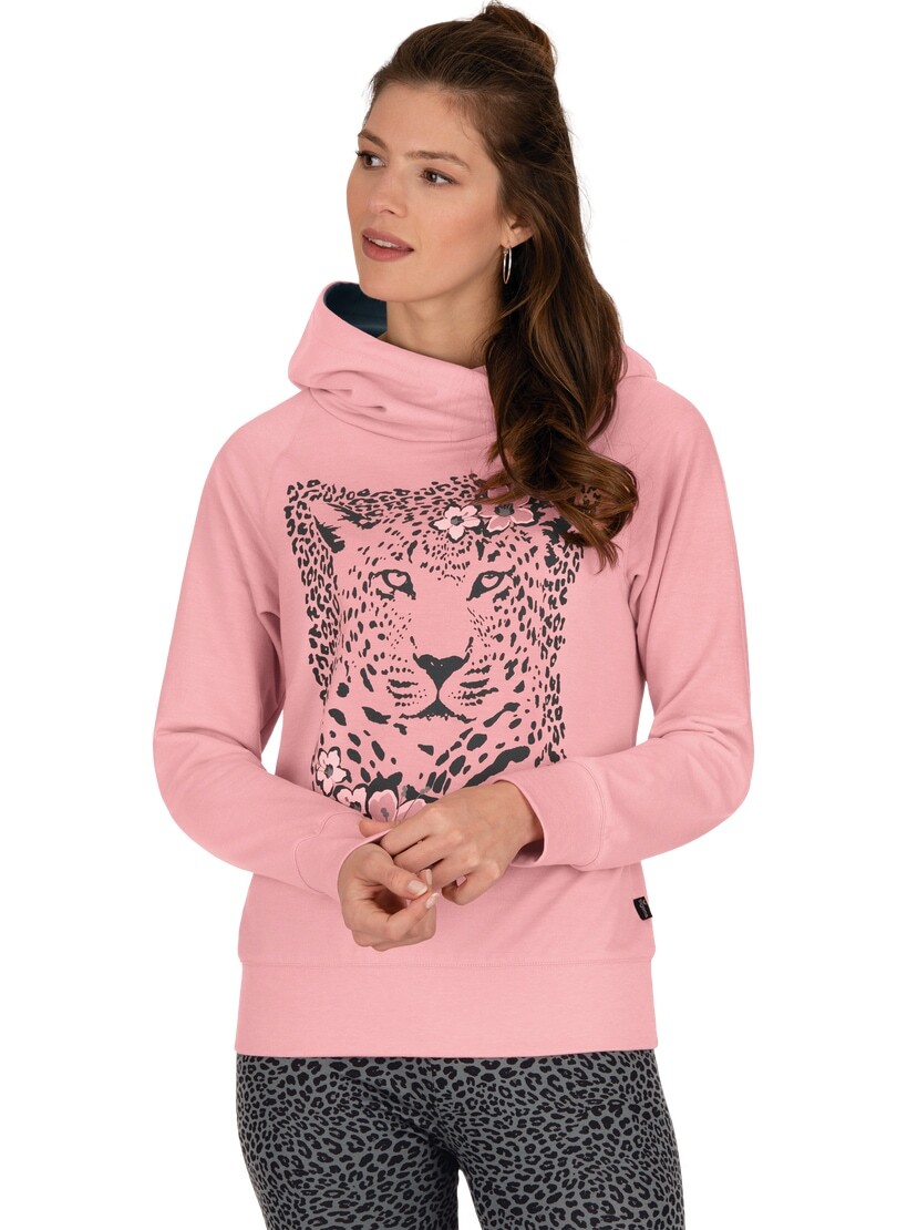 Trigema Sweatshirt »TRIGEMA Kapuzenpullover mit Animal Print« von Trigema