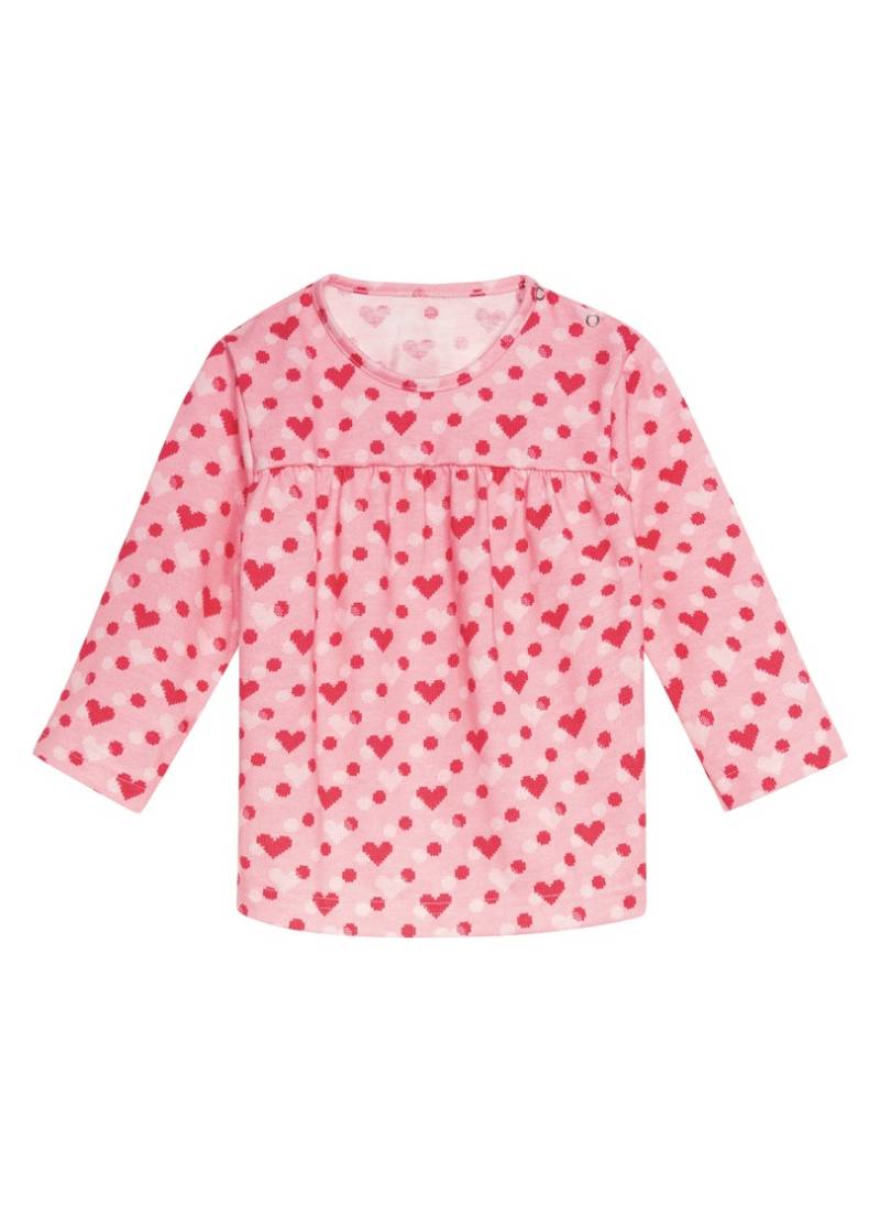 Trigema Sweatshirt »TRIGEMA Langarmshirt mit süssem Herzchen-Muster« von Trigema