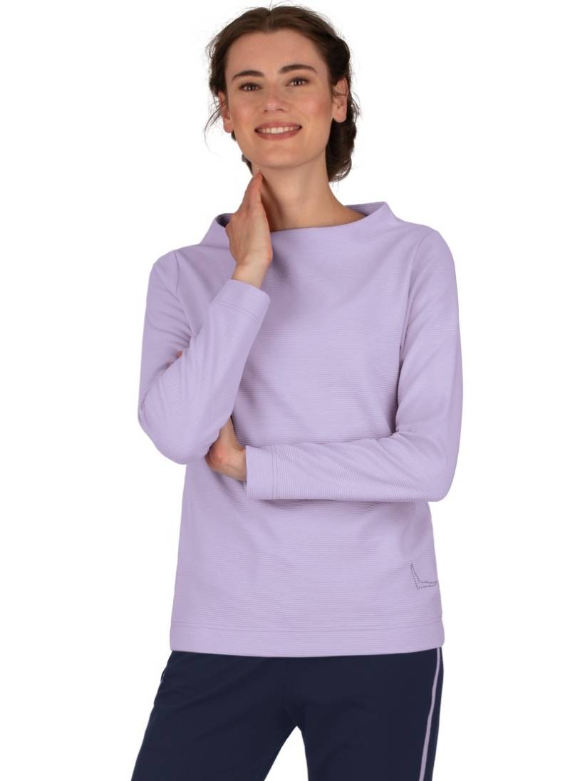 Trigema Sweatshirt »TRIGEMA Stehkragen Pullover mit Kristallsteinen« von Trigema