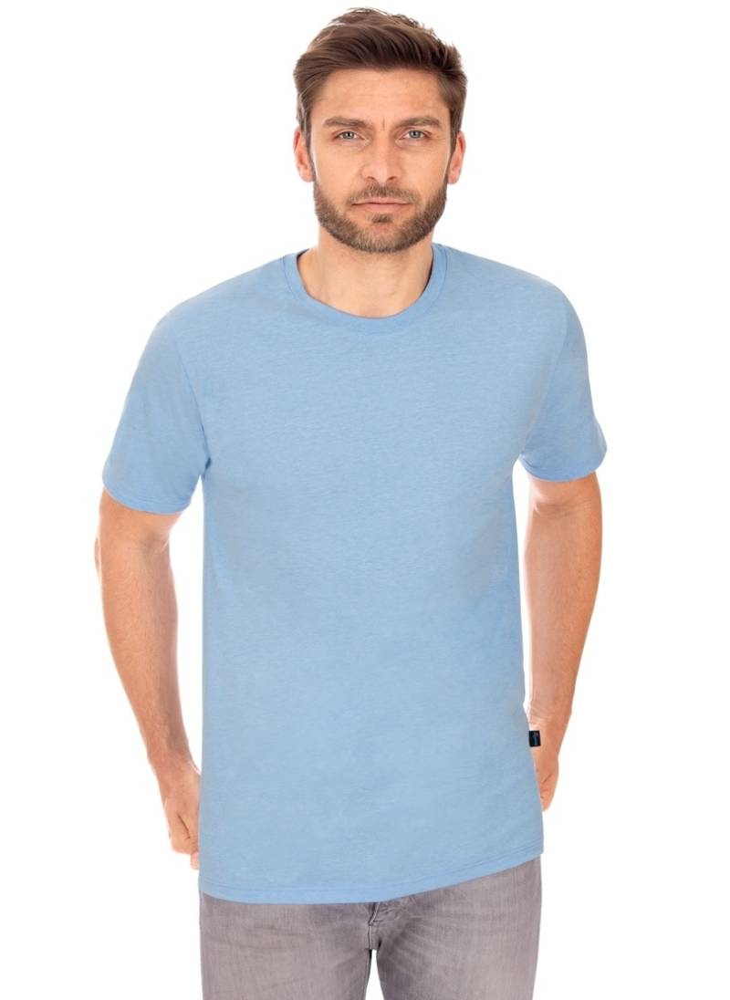 Trigema T-Shirt »TRIGEMA T-Shirt DELUXE Baumwolle«, (1 tlg.) von Trigema