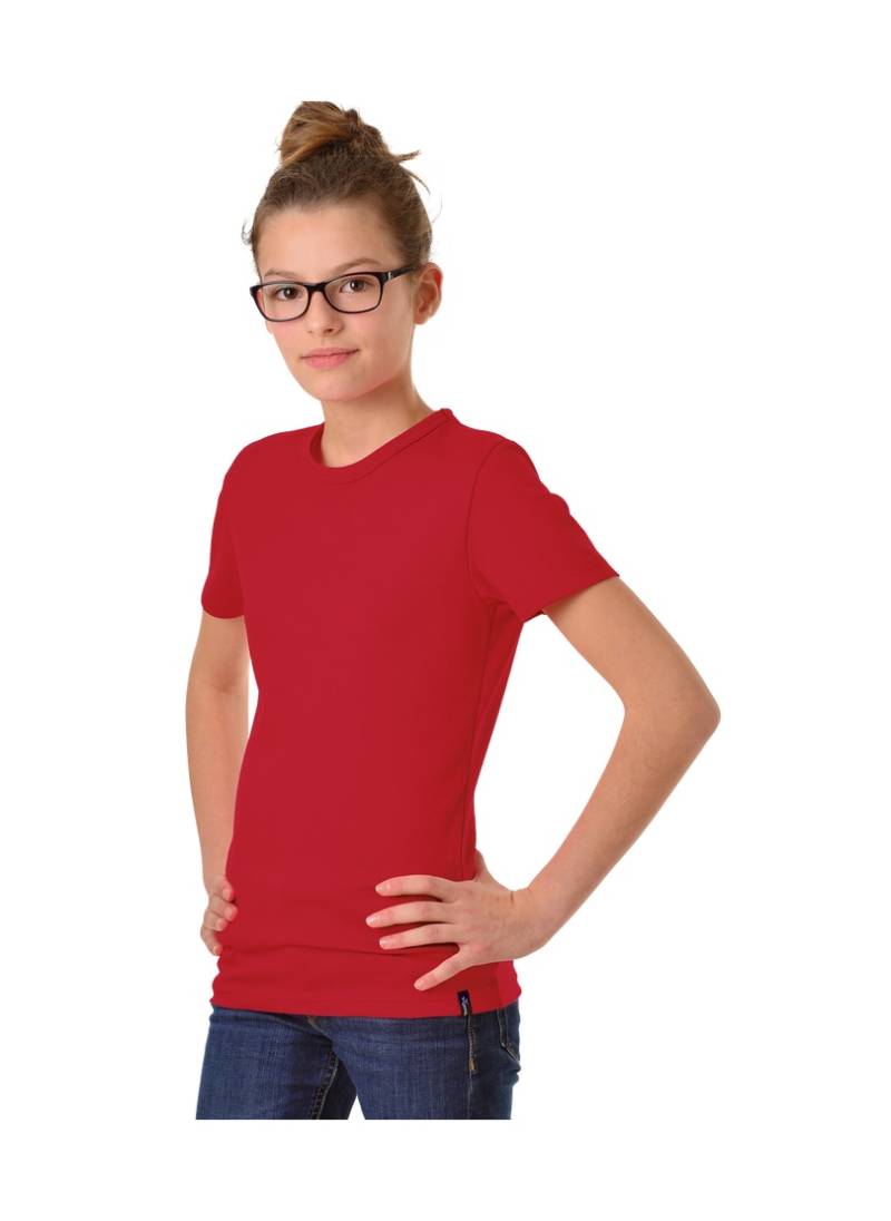 Trigema T-Shirt »TRIGEMA T-Shirt aus Baumwolle/Elastan«, (1 tlg.) von Trigema