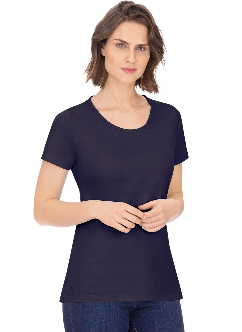 Trigema T-Shirt »TRIGEMA T-Shirt aus Biobaumwolle«, (1 tlg.) Trigema T-Shirt »TRIGEMA T-Shirt aus Biobaumwolle«, (1 tlg.) von Trigema