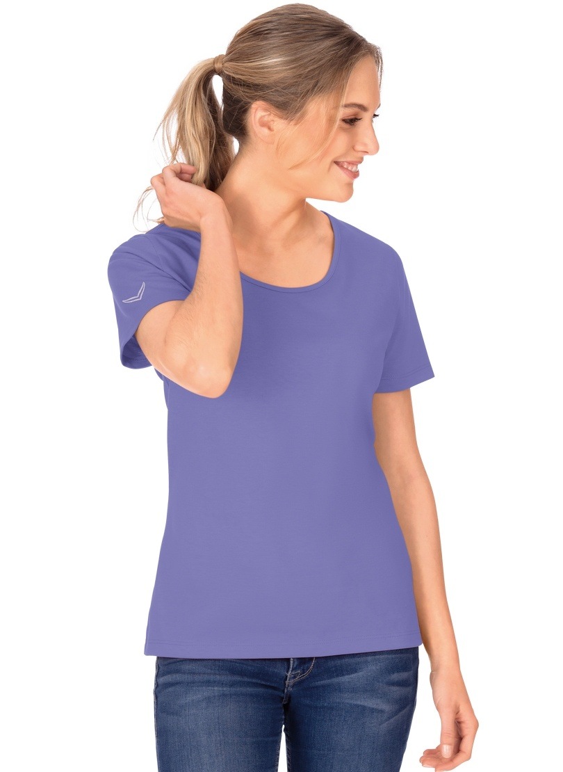 Trigema T-Shirt »TRIGEMA T-Shirt aus Biobaumwolle«, (1 tlg.) Trigema T-Shirt »TRIGEMA T-Shirt aus Biobaumwolle«, (1 tlg.) von Trigema
