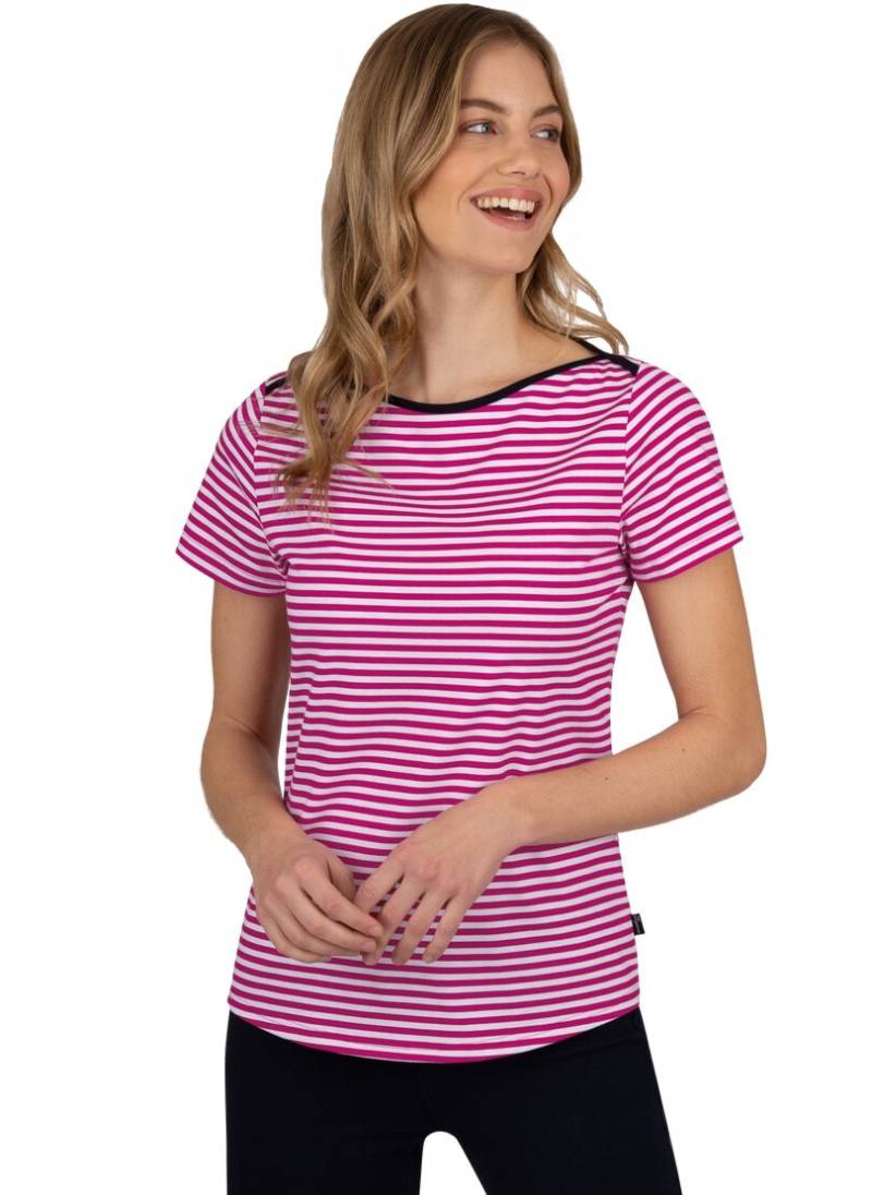 Trigema T-Shirt »TRIGEMA Geringeltes T-Shirt in verschiedenen Farben«, (1 tlg.) von Trigema
