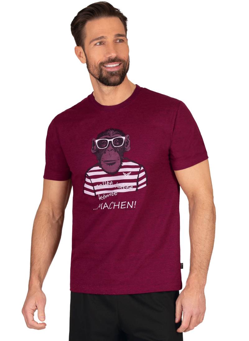 Trigema T-Shirt »TRIGEMA T-Shirt mit grossem Affen-Aufdruck«, (1 tlg.) von Trigema