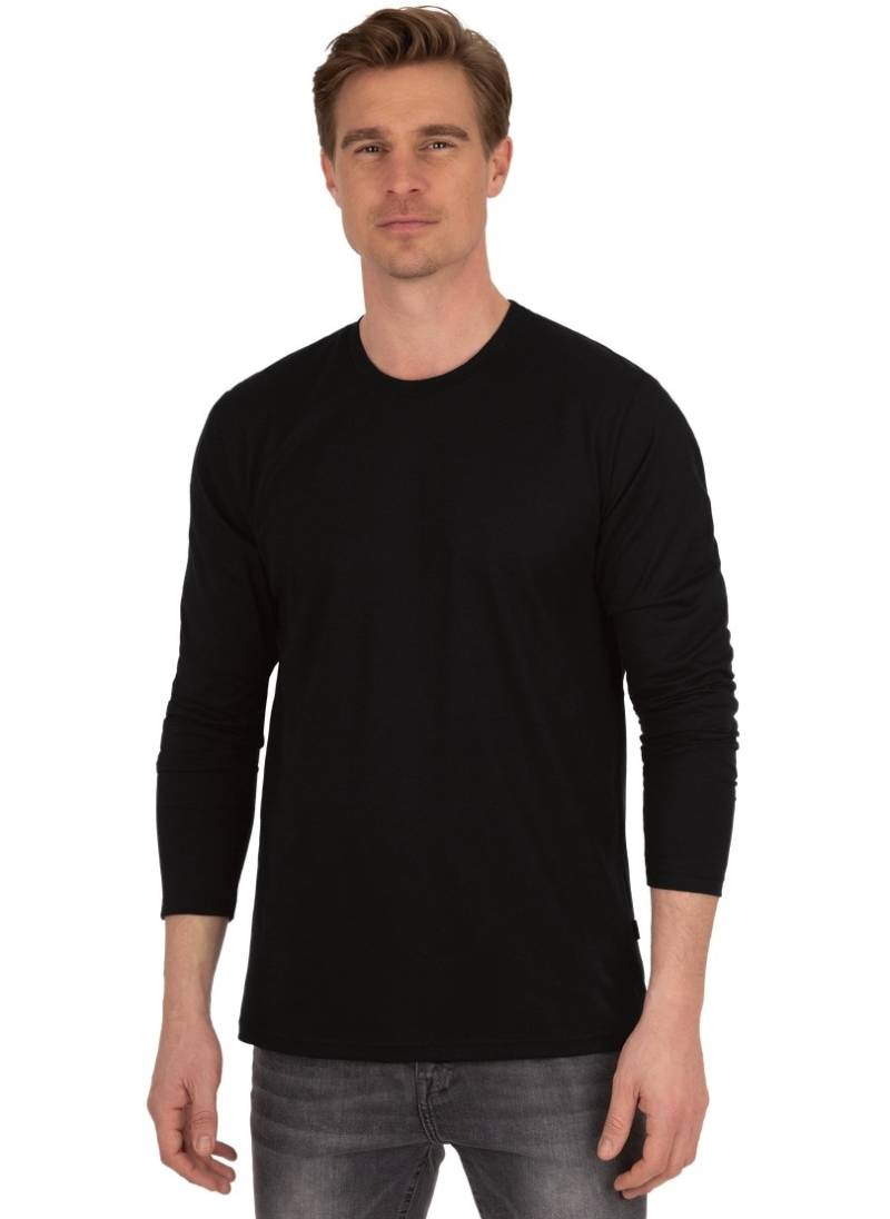Trigema T-Shirt »TRIGEMA Langarmshirt aus 100% Baumwolle«, (1 tlg.) von Trigema