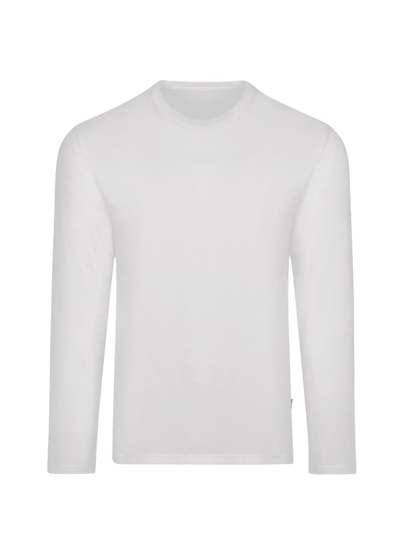 Trigema T-Shirt »TRIGEMA Langarmshirt aus 100% Baumwolle«, (1 tlg.) von Trigema