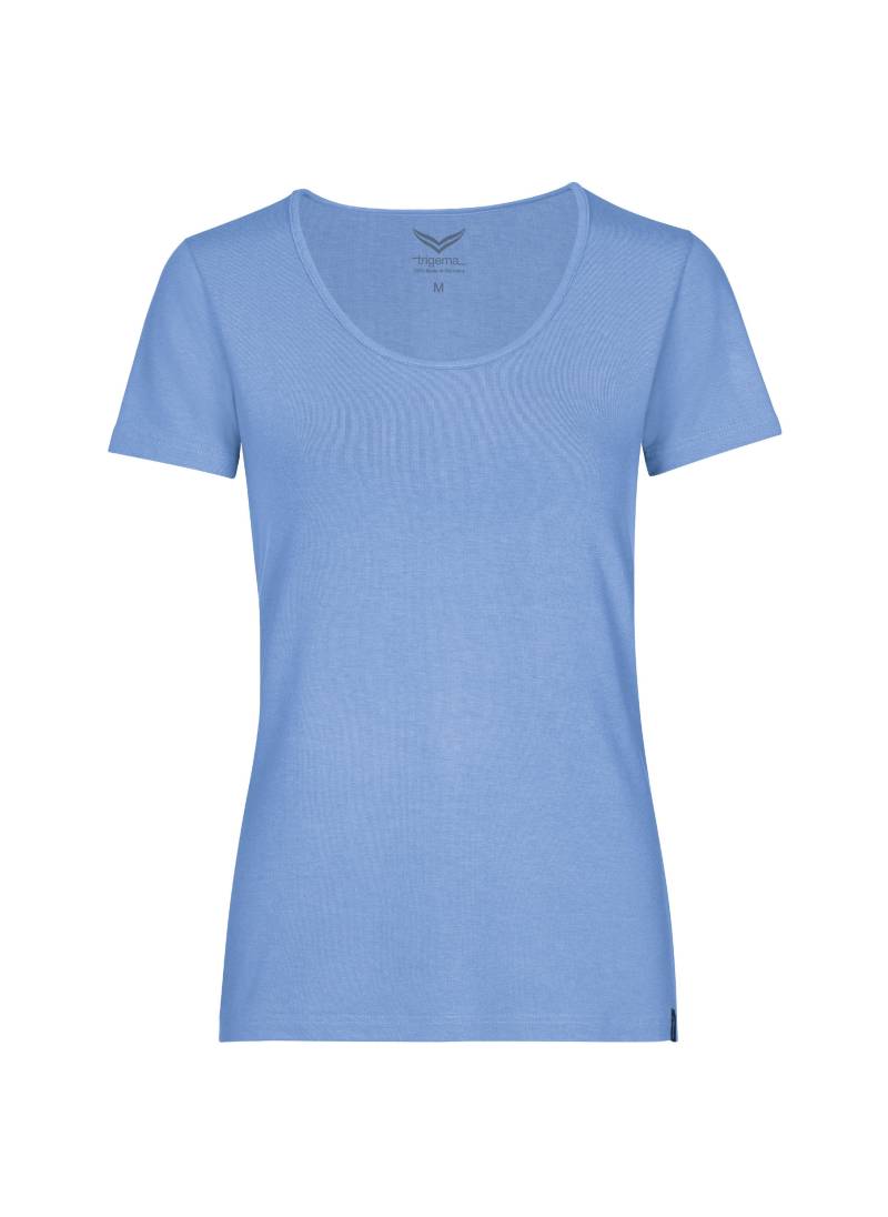 Trigema T-Shirt »TRIGEMA Rundhalsshirt aus Viskose«, (1 tlg.) von Trigema