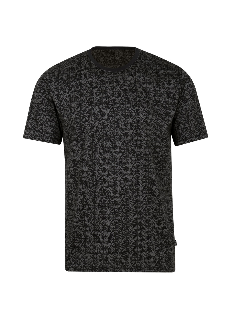 Trigema T-Shirt »TRIGEMA Schlafshirt mit QR-Code-Muster«, (1 tlg.) von Trigema