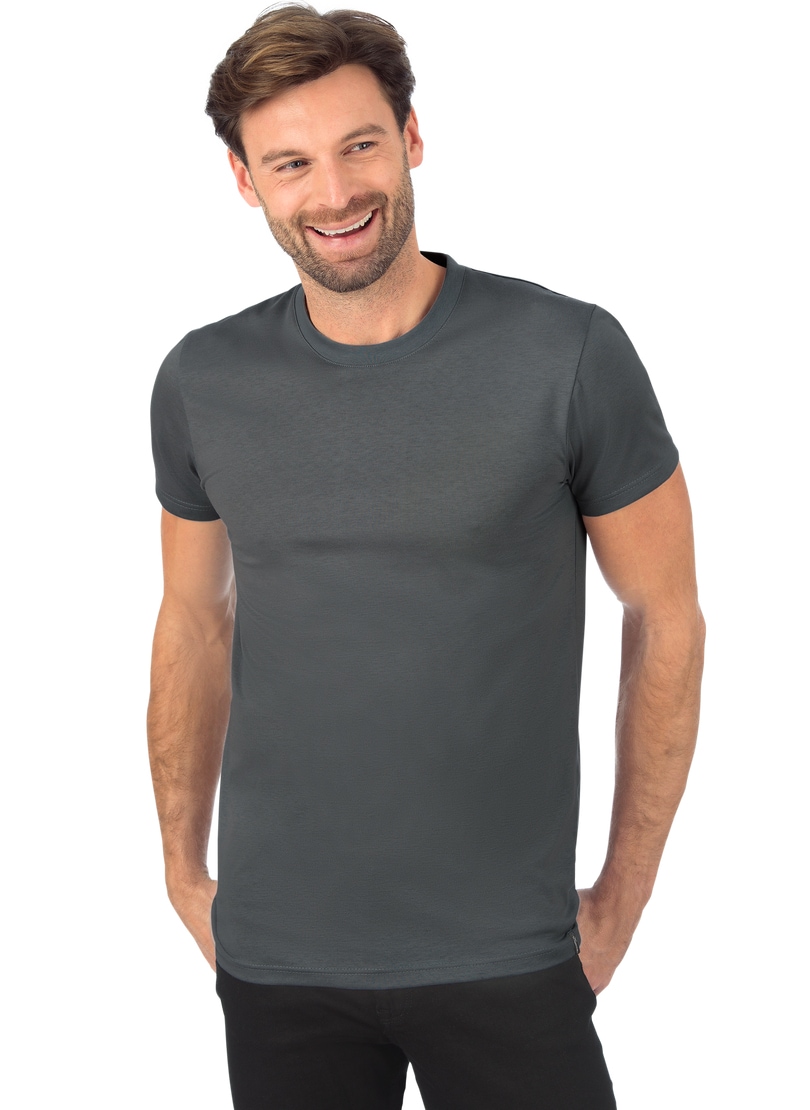 Trigema T-Shirt »TRIGEMA Slim Fit T-Shirt aus DELUXE Baumwolle«, (1 tlg.) von Trigema