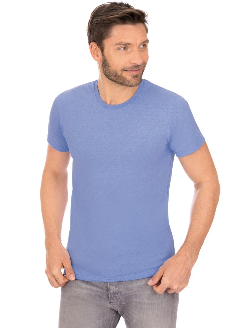 Trigema T-Shirt »TRIGEMA Slim Fit T-Shirt aus DELUXE Baumwolle«, (1 tlg.) von Trigema