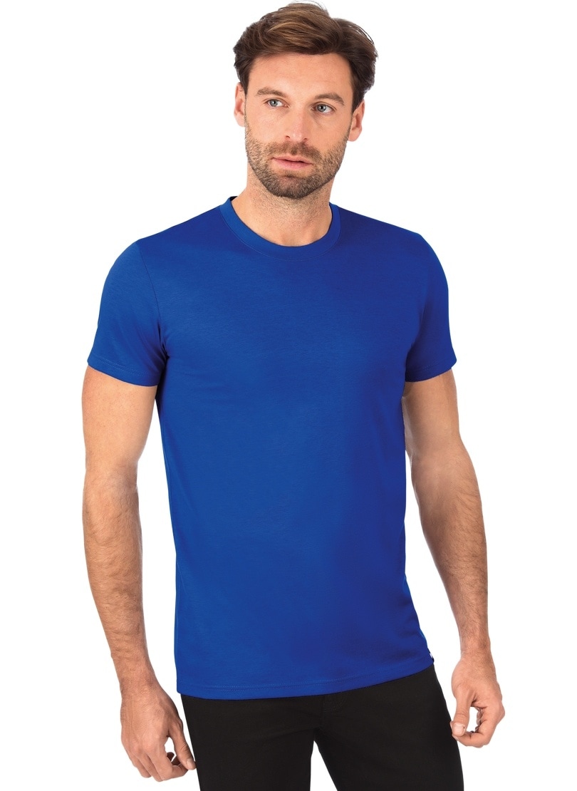 Trigema T-Shirt »TRIGEMA Slim Fit T-Shirt aus DELUXE Baumwolle«, (1 tlg.) von Trigema