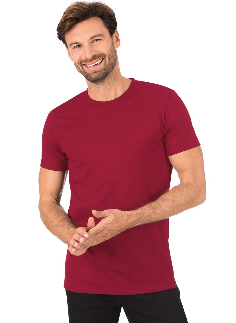 Trigema T-Shirt »TRIGEMA Slim Fit T-Shirt aus DELUXE Baumwolle«, (1 tlg.) von Trigema