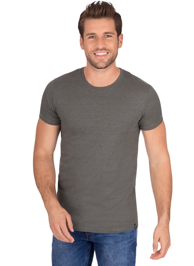 Trigema T-Shirt »TRIGEMA Slim Fit T-Shirt aus DELUXE Baumwolle«, (1 tlg.) von Trigema