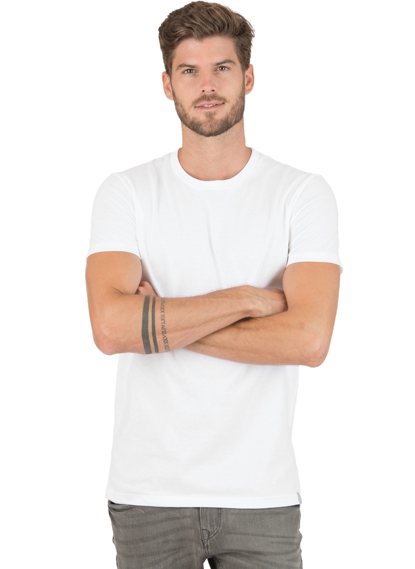 Trigema T-Shirt »TRIGEMA Slim Fit T-Shirt aus DELUXE Baumwolle«, (1 tlg.) Trigema T-Shirt »TRIGEMA Slim Fit T-Shirt aus DELUXE Baumwolle«, (1 tlg.) von Trigema