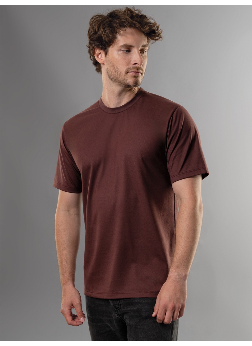 Trigema T-Shirt »TRIGEMA T-Shirt DELUXE Baumwolle«, (1 tlg.) von Trigema