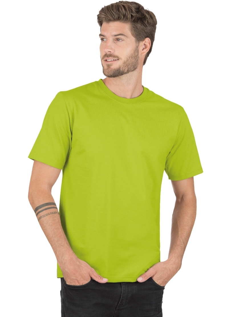 Trigema T-Shirt »TRIGEMA T-Shirt DELUXE Baumwolle«, (1 tlg.) von Trigema