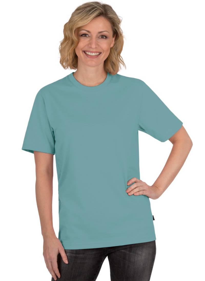 Trigema T-Shirt »TRIGEMA T-Shirt DELUXE Baumwolle«, (1 tlg.) von Trigema