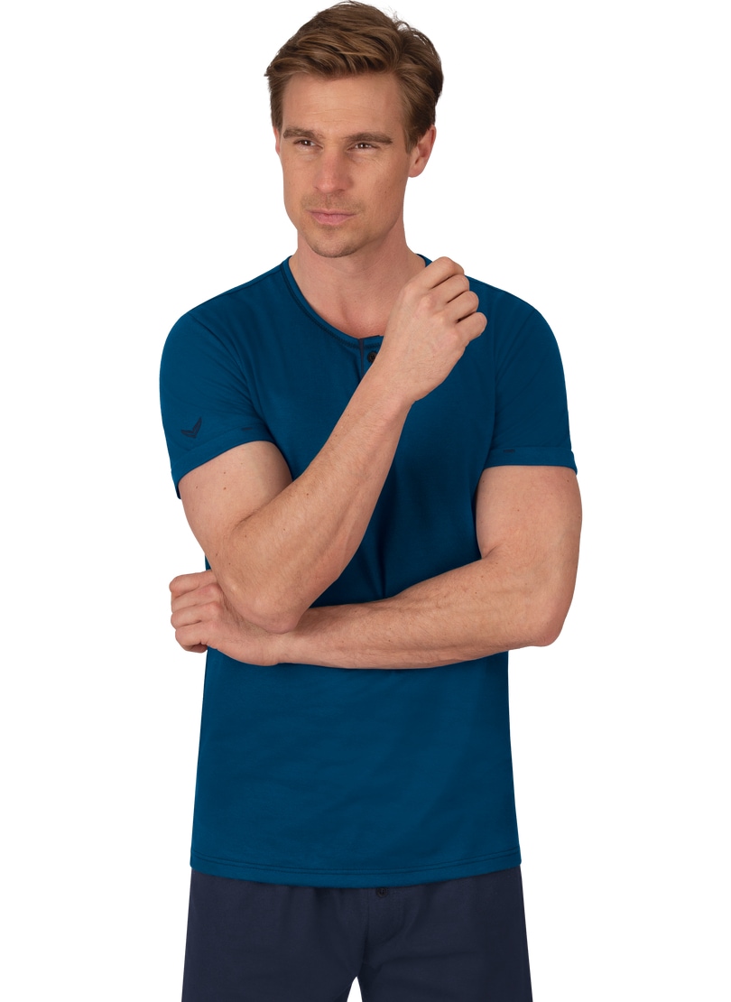 Trigema T-Shirt »TRIGEMA T-Shirt Knopfleiste aus Biobaumwolle«, (1 tlg.) Trigema T-Shirt »TRIGEMA T-Shirt Knopfleiste aus Biobaumwolle«, (1 tlg.) von Trigema
