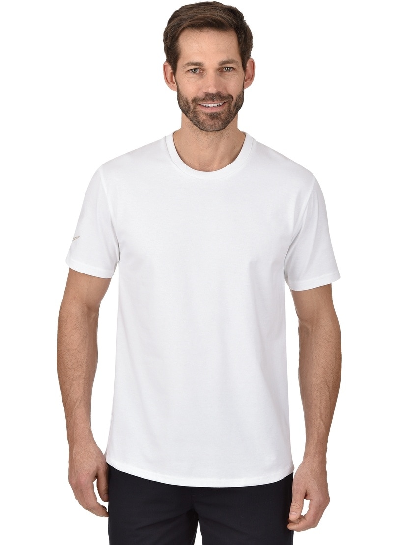 Trigema T-Shirt »TRIGEMA T-Shirt aus 100% Biobaumwolle«, (1 tlg.) von Trigema