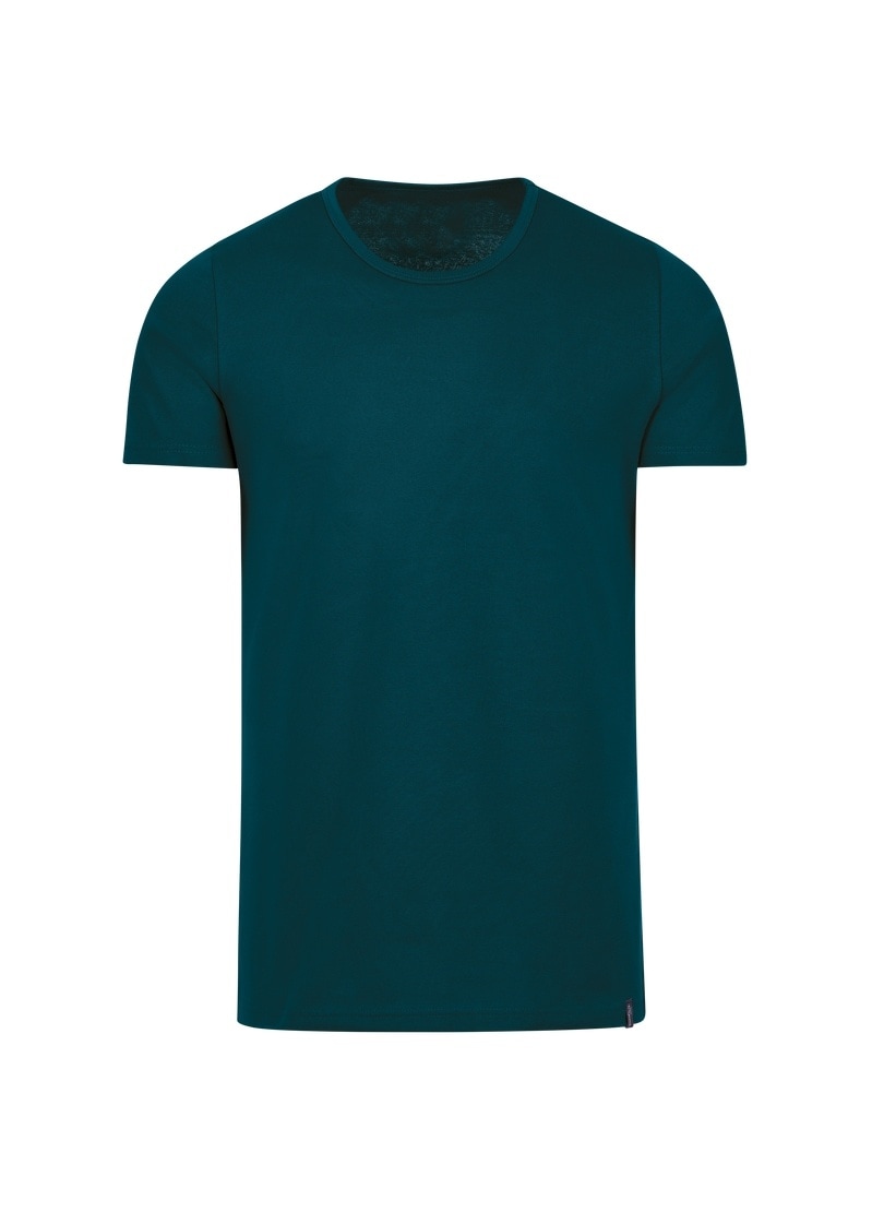 Trigema T-Shirt »TRIGEMA T-Shirt aus Baumwolle/Elastan«, (1 tlg.) von Trigema