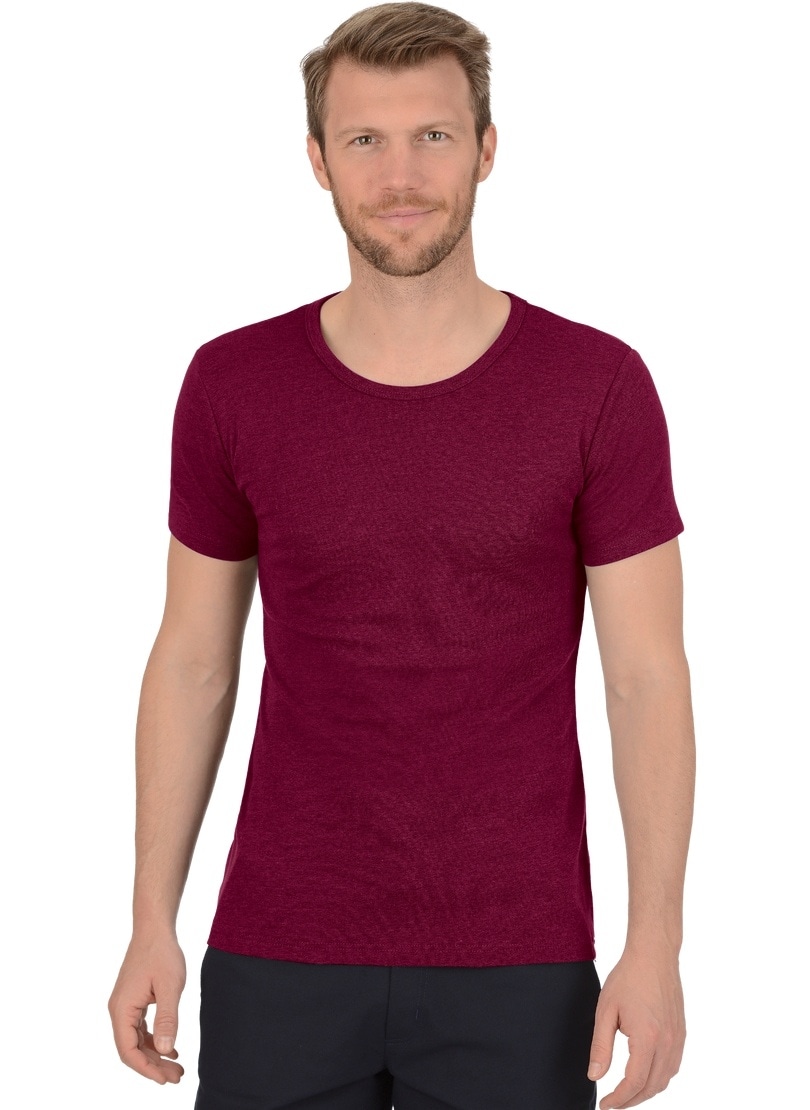 Trigema T-Shirt »TRIGEMA T-Shirt aus Baumwolle/Elastan«, (1 tlg.) von Trigema