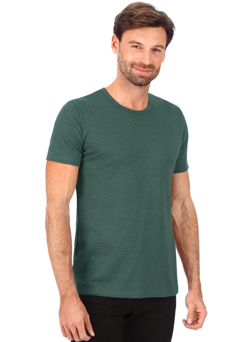 Trigema T-Shirt »TRIGEMA T-Shirt aus Baumwolle/Elastan«, (1 tlg.) von Trigema