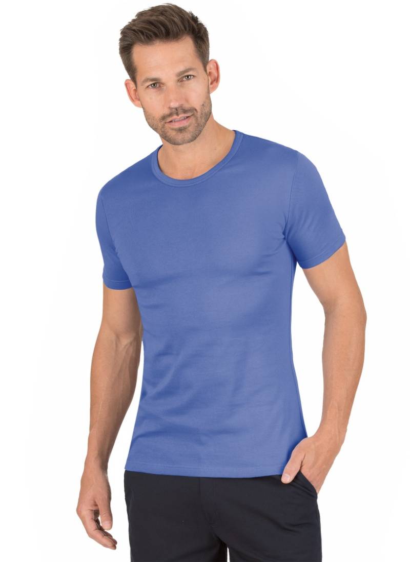 Trigema T-Shirt »TRIGEMA T-Shirt aus Baumwolle/Elastan«, (1 tlg.) von Trigema